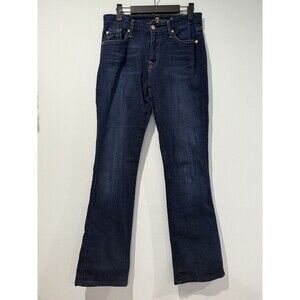 7 For All Mankind Jeans Womens 30" Kimmie Bootcut Stretch Mid Rise Y2K Indie
